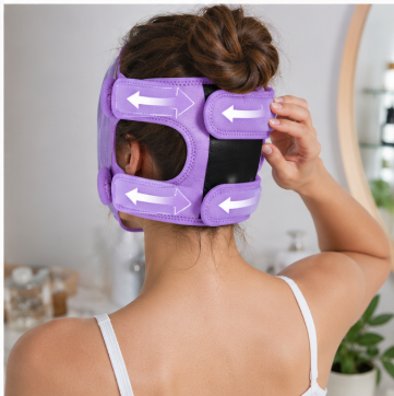 Atsuwell Cooling Ice Face Eye Mask Set for Dark Circles and Puffiness 6 Gel Cold Packs for Face Eyes Soft Plush Lining Ice Pads Cold Compress Relaxation Cool Bag Included