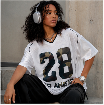 Womens Oversized Graphic Tees Letter Print V Neck Half Sleeve Summer Tops Loose T Shirt White Letter Large
